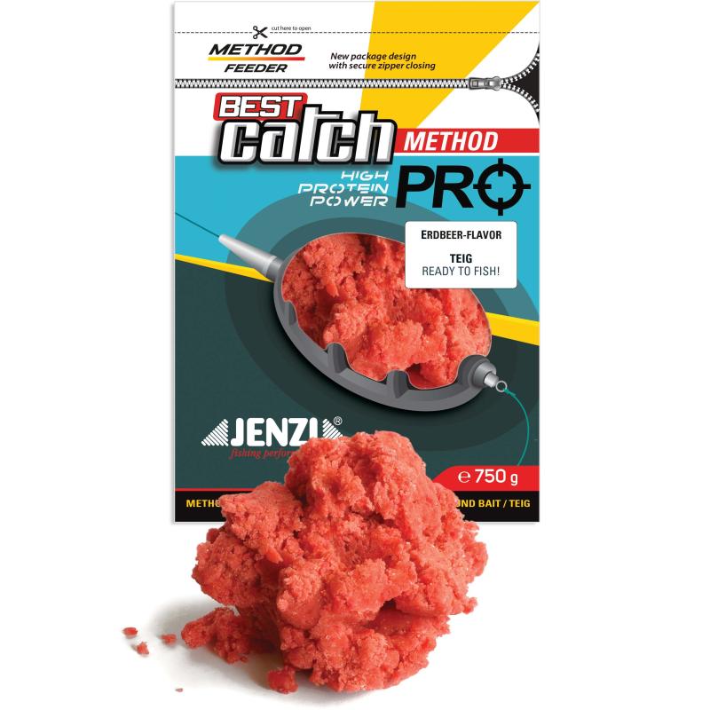 Jenzi Teig Erdbeer-Flavor, 750 g