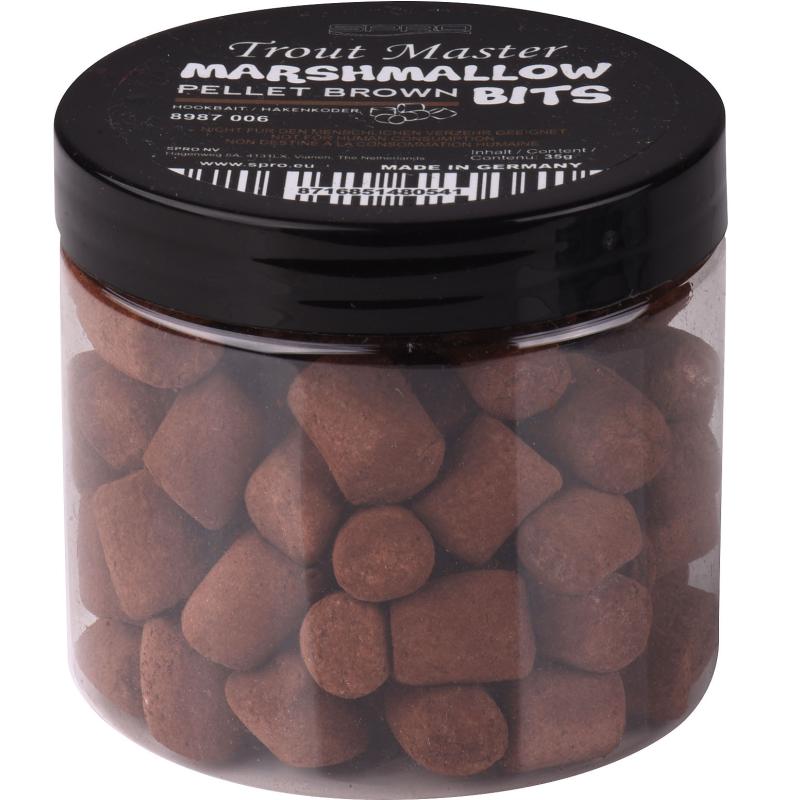 Spro Trout Master Marshmallows Brown Pellet
