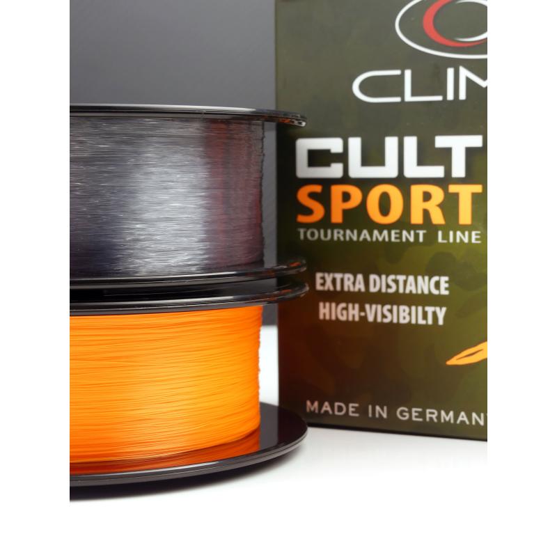 Climax CULT Carp Sport orange 13lb 5,8kg 1000m 0,25mm
