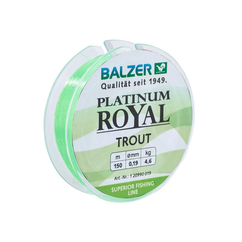 Balzer Platinum Royal Trout chartreuse 150m 0,22mm