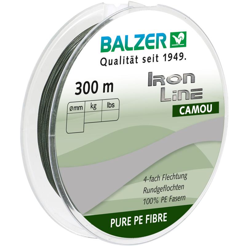 Balzer Iron Line 4 Camou 300m 0,19mm