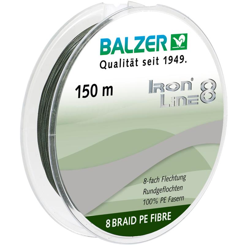 Balzer Iron Line 8 grün 150m 0,24mm