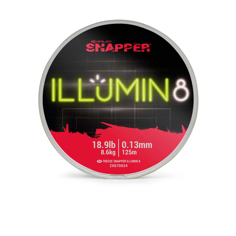 Korum Illumin 8 Braid - 0.10mm 13.6Lb/6.2Kg