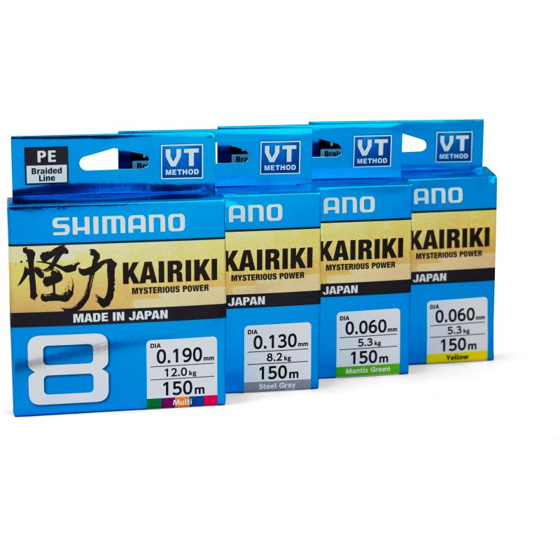Shimano Kairiki 4 300M Multi Color 0,130mm/7,4Kg