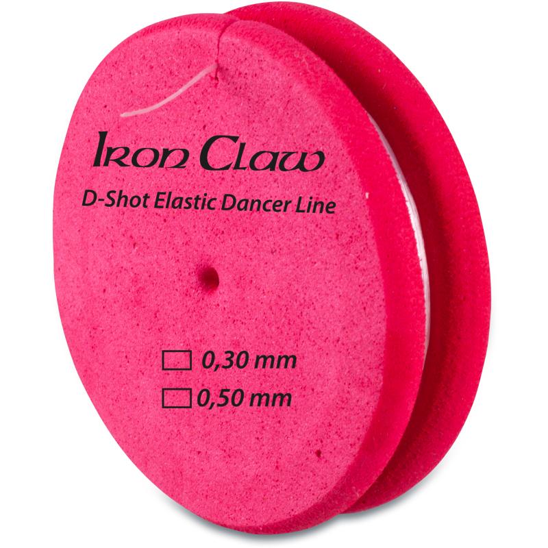 Iron Claw D-Shot Elastic Dancer Line 0,50mm, 3m