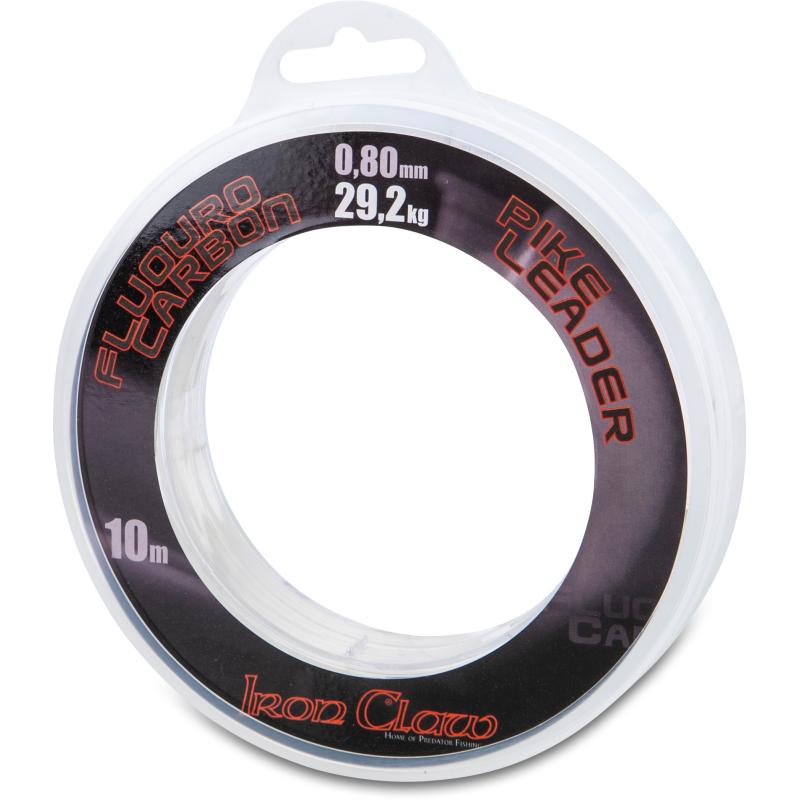 Iron Claw FluoroCarbon Pike Leader 0,90mm 10m