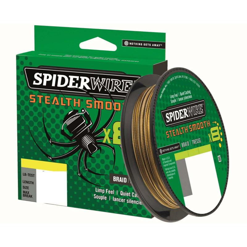 Spiderwire Stealth Smooth8 0.19mm 300M 18.0K CAMO