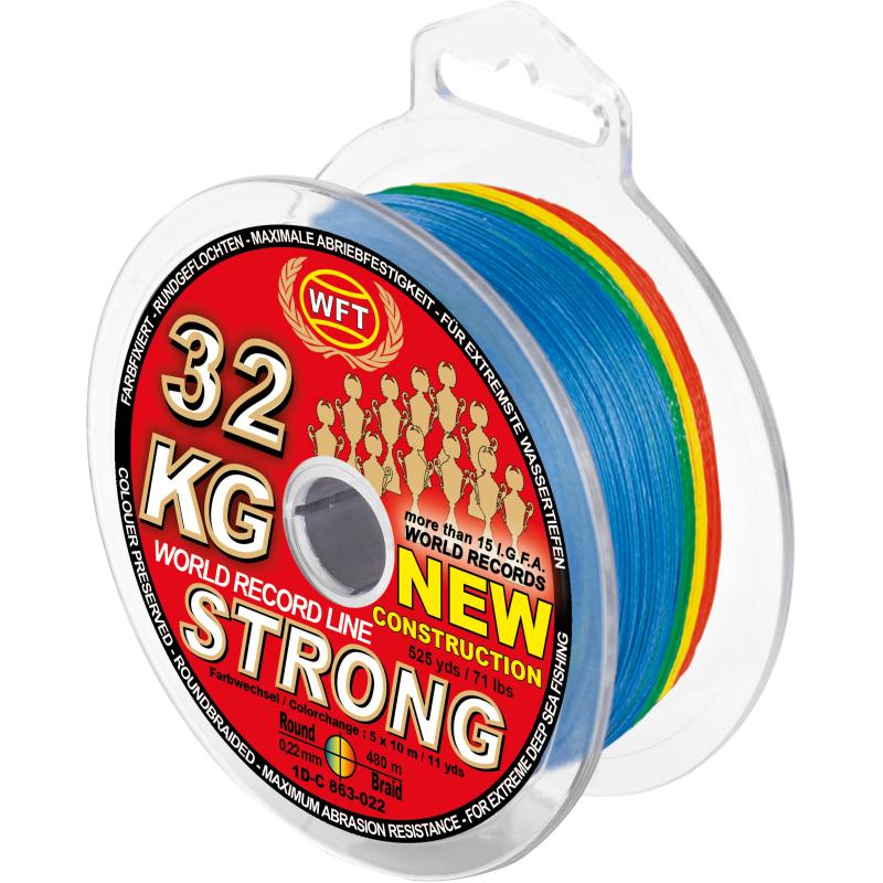 WFT NEW 22KG Strong Exact 250m multicolor