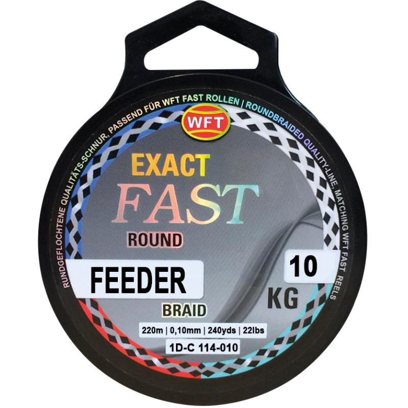 WFT Fast Feeder black exact 220m 10kg 0,10