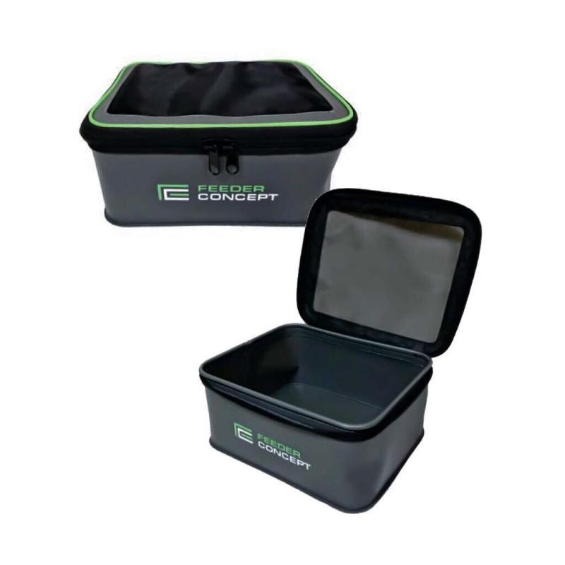Feeder Concept bait and lure container set EVA ZIP BOX