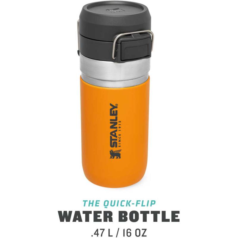 Stanley Quick Flip Water Bottle 0.47L Fassungsvermögen Saffron