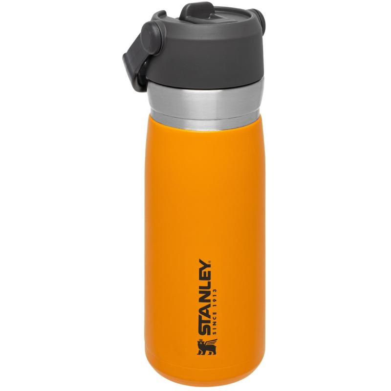 Stanley Iceflow Flip Straw Water Bottle 0.65L Fassungsvermögen Saffron