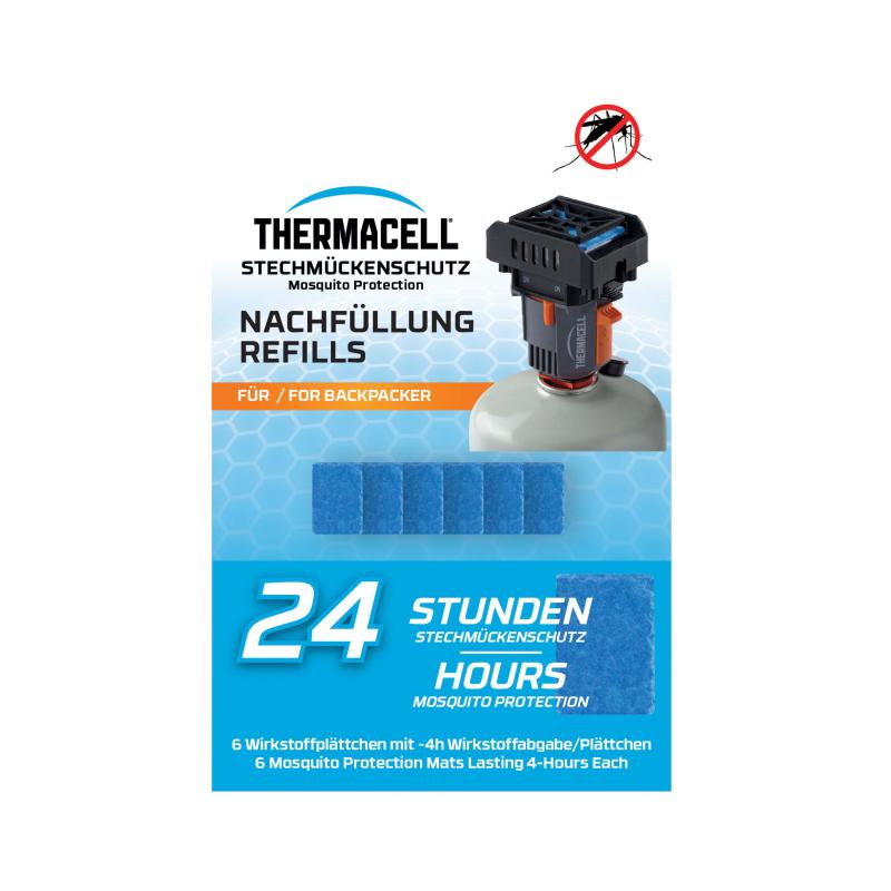Thermacell M-24 Nachfüllset Backpacker 24 Stunden