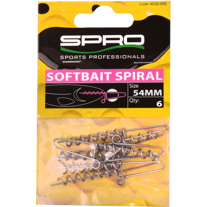 Spro Softbait Spiral 54Mm 6St.
