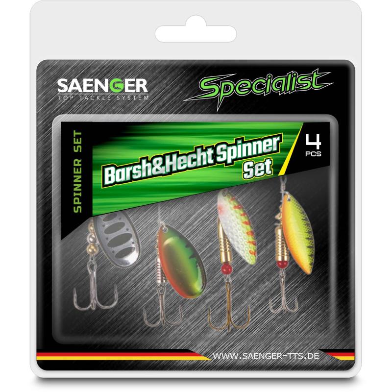 Sänger Specialist Barsch&Hecht Spinner Set 4pcs.