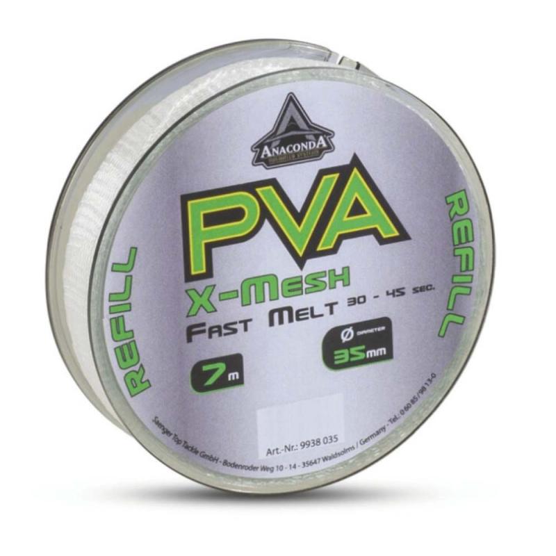 Anaconda Fast Melt PVA X-Mesh Refill 7m/25mm