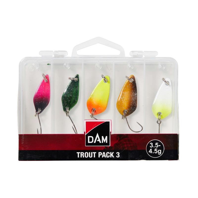 DAM Trout Pack 3 Inc. Box 3.5-4.5G