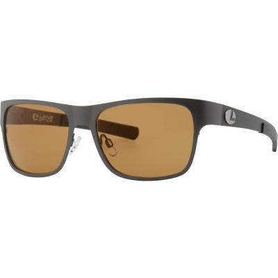 Lenz Selá Titan/Carbon Sunglasses Gun w/Brown Lens
