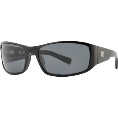 Lenz Nordura Acetate Sunglasses Black w/Grey Lens